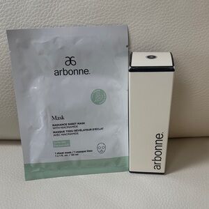 Arbonne Shea butter hand cream + a sheet Mask